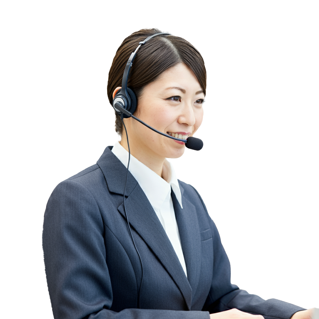 コールセンタースタッフの業務イメージ